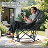 Padded Folding Camping Rocker