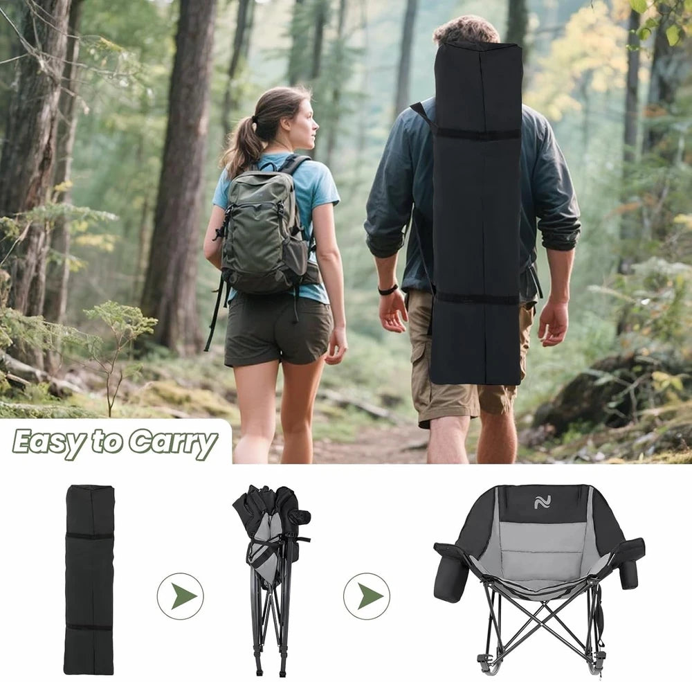 Padded Folding Camping Rocker