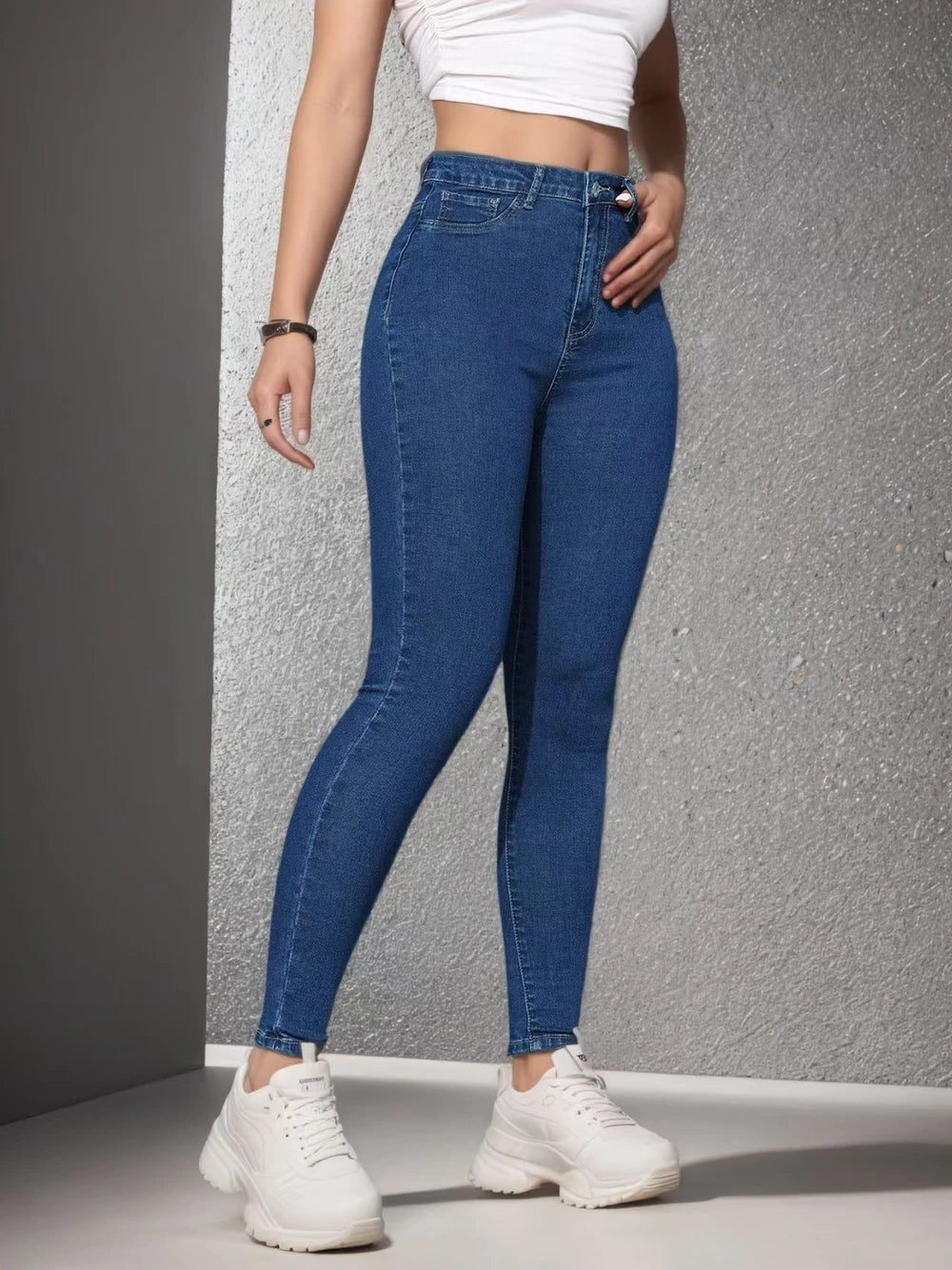 Dark Blue Skinny Jeans