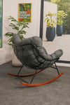 Oversized Upholstered Rocking Chair