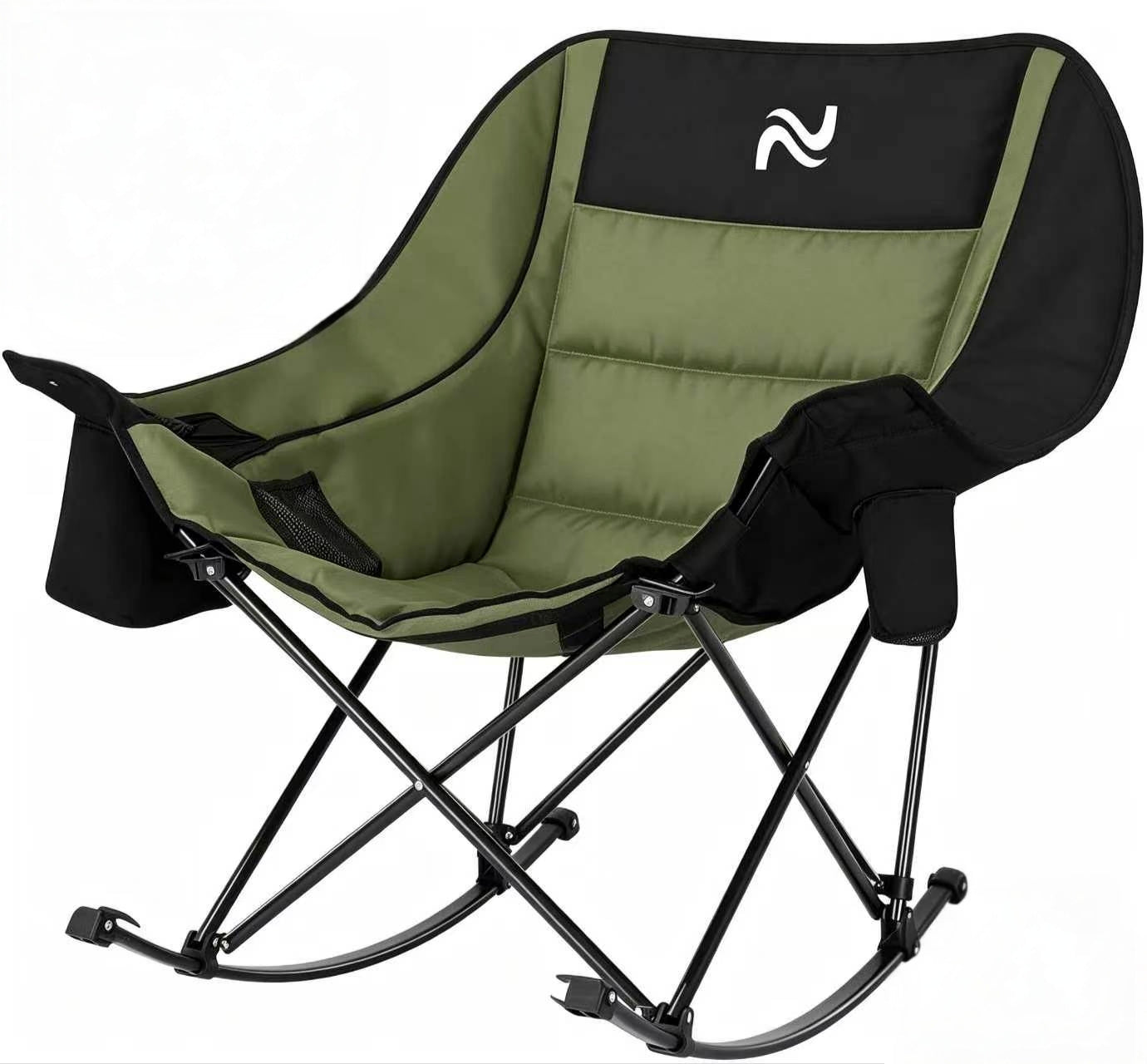 Padded Folding Camping Rocker